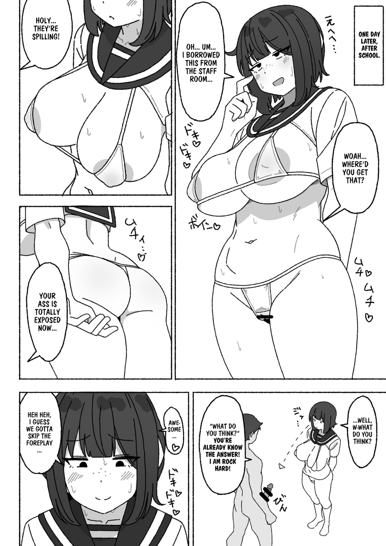 Hentai Manga Comic-I'm The Only One in The Class Who's Using The Unpopular Sexual Relief Staff, Kuroi-chan-Read-21